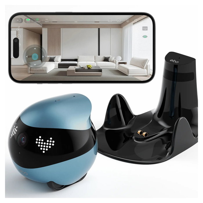 Enabot EBO Air 2 Robot de Monitoreo con Cámara 2K, Azul Enabot EBO Air 2 Robot de Monitoreo con Cámara 2K, Azul