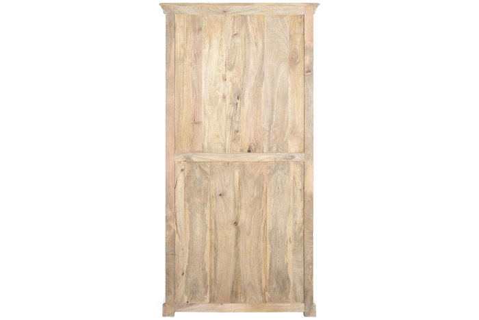 DKD Home Decor Estanteria Romantico Blanco 40 x 180 x 90 cm Material Mango