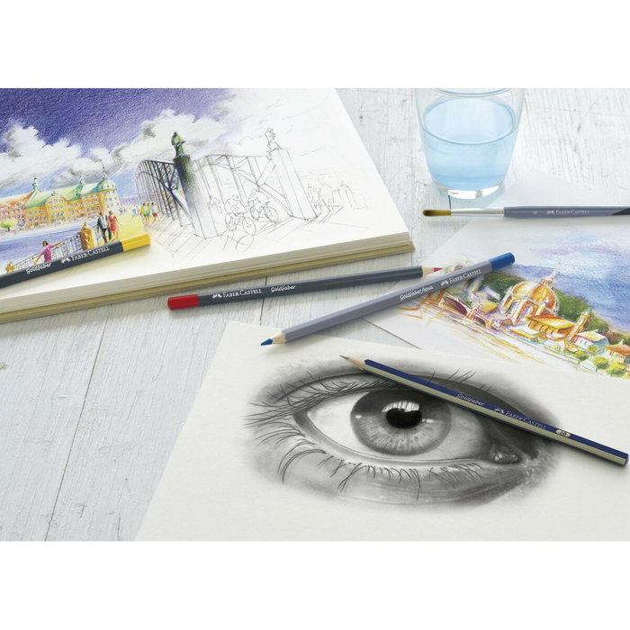 Faber Castell Lápiz de Grafito 1221 Goldfaber H (Set de 12) inevitable