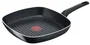 Tefal B55640 Sartén Parrilla Plaza de Aluminio con Revestimiento de Titanio y Thermo-Spot, Adecuada para Cocinas de Gas, Halógeno y Cerámico