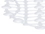 Berilo Antideslizante Ducha Blanco 34 x 63 cm (Set de 24)