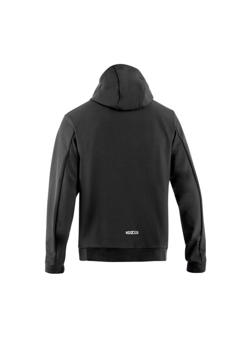 Sparco Chaqueta Softshell con Capucha BK Talla XS