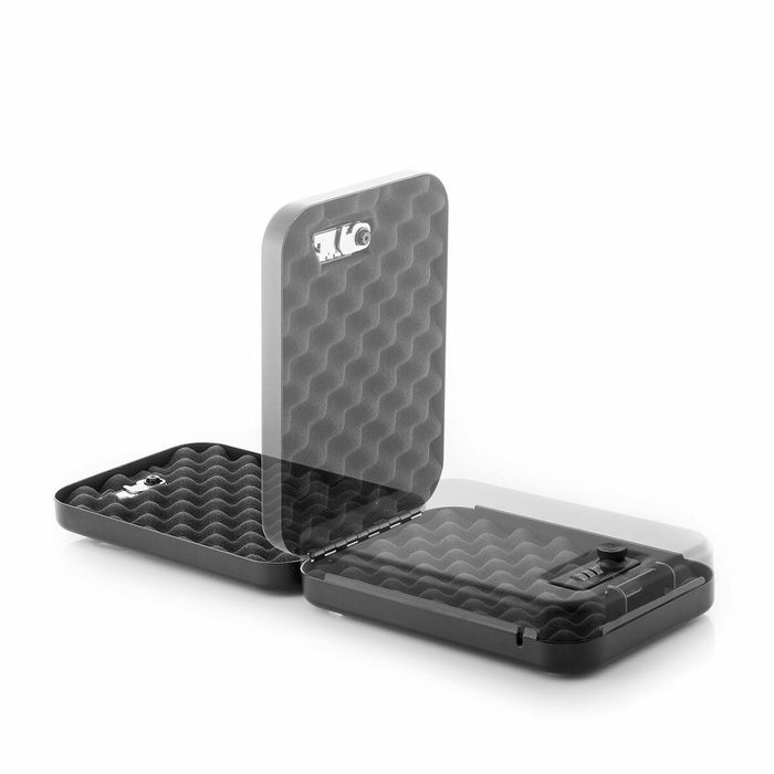 Caja Fuerte Portátil con Cable de Seguridad Prisaven InnovaGoods Caja Fuerte Portátil con Cable de Seguridad Prisaven InnovaGoods