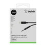 Belkin Cable de Audio Lightning a 3,5 mm, 0,9 m, Negro