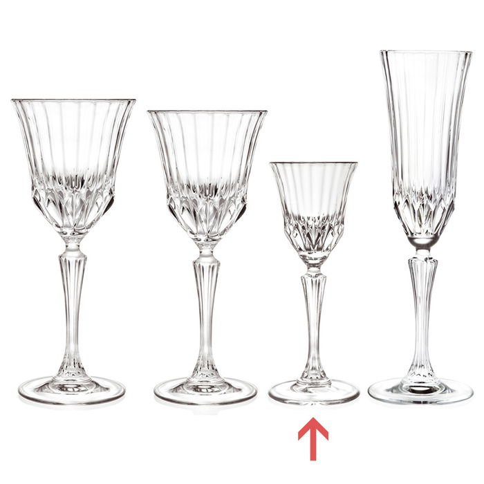 Rcr Cristalleria IT Copa Adagio 80 Ml LUXION® eco-crystal glass (6 Unidades)