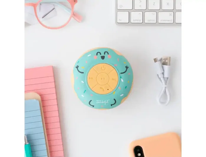 Wondee Altavoz bluetooth Mr Wonderful rosquillas waterproof
