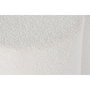 DKD Home Decor Reposapiés de Poliéster Borreguito Blanco
