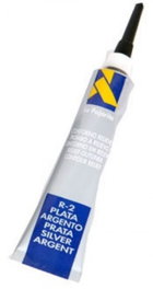 LA PAJARITA Pack de 6 Contornos de Relieve Multisuperficie Plata 35 ml