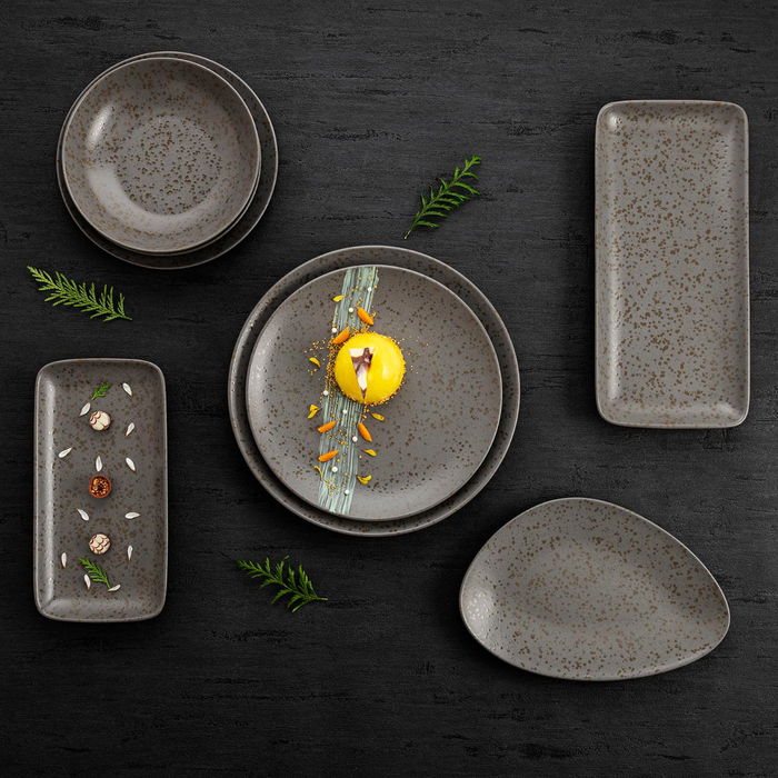 Plato Hondo Porcelana Oxide Ariane 21 cm