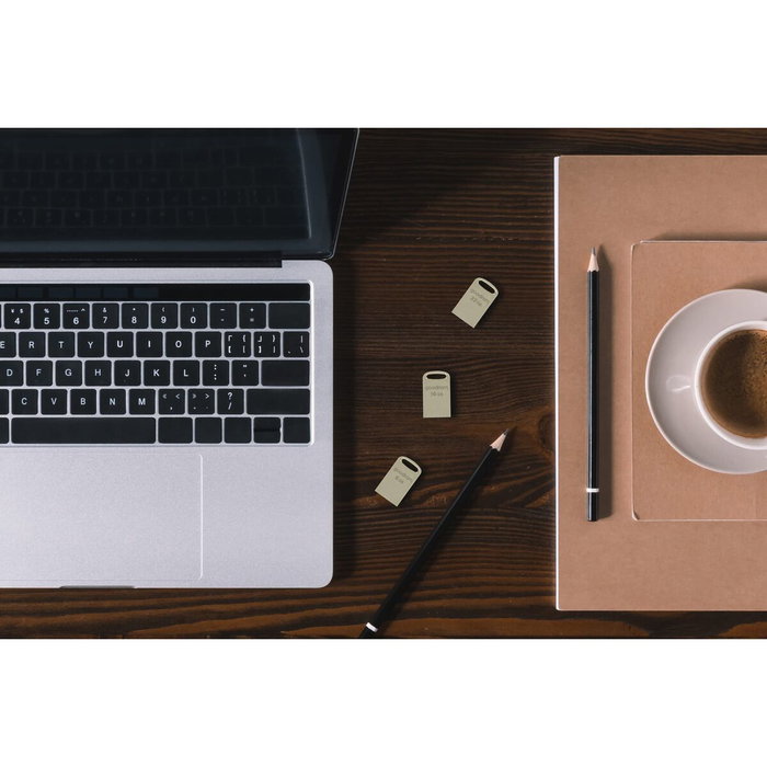 Memoria USB GoodRam UPO3 Gris Plateado 64 GB