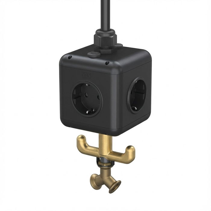 Bettermann VH4/N8 34904B3 Energievers.einh IP20 3xsSchuko/1xCEE16 Unidad de alimentación eléctrica