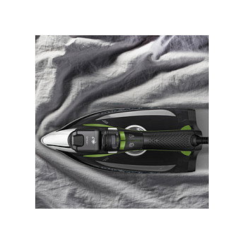 Rowenta DW6330 Eco Intelligence Plancha de Vapor-Seco 2500W Microsteam 400 HD Negro/Verde 180g/min Vapor Vaporización 1L