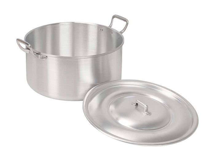 KINVARA Cacerola de Aluminio 32 cm, 12,5 L, Plata KINVARA Cacerola de Aluminio 32 cm, 12,5 L, Plata