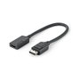 ALOGIC Adaptador de Video DisplayPort Macho a HDMI Hembra EL2DPHD-ADP, 0,2 m, Negro