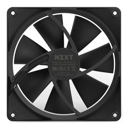 NZXT F140 RGB RF-R14SF-B1 Ventilador Negro 140mm con Iluminación LED Multi, Flujo de Aire 24.85-89.48 CFM, Velocidad 500-1800 RPM