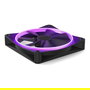 NZXT F140 RGB RF-R14SF-B1 Ventilador Negro 140mm con Iluminación LED Multi, Flujo de Aire 24.85-89.48 CFM, Velocidad 500-1800 RPM