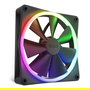 NZXT F140 RGB RF-R14SF-B1 Ventilador Negro 140mm con Iluminación LED Multi, Flujo de Aire 24.85-89.48 CFM, Velocidad 500-1800 RPM