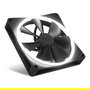 NZXT F140 RGB RF-R14SF-B1 Ventilador Negro 140mm con Iluminación LED Multi, Flujo de Aire 24.85-89.48 CFM, Velocidad 500-1800 RPM