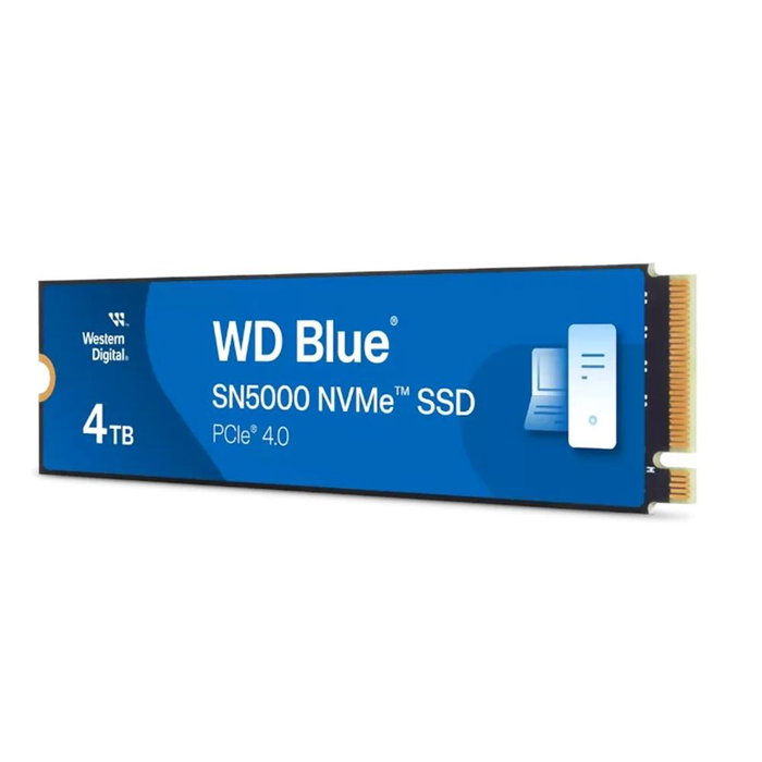 Western Digital WD SSD Blue SN5000 WDS400T4B0E 4TB NVMe PCIe Gen4 M.2 2280