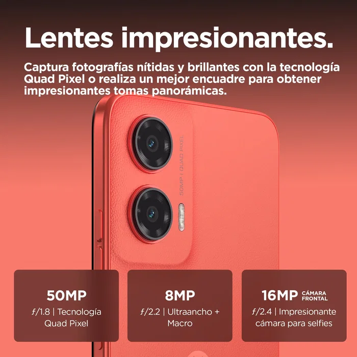 Motorola moto g35 5G 256GB 8GB RAM Rojo