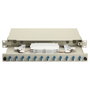 EQUIP Panel de empalme de fibra óptica 12 puertos LC-Duplex OS2 1U