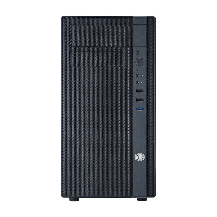 Cooler Master N200 Torre Mini USB 3.0 - Caja de PC Micro ATX / Mini-ITX, Negro, 1x USB 3.2 Gen 1, 4 Ranuras, Incluye 2 Ventiladores de 120 mm