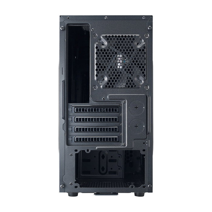 Cooler Master N200 Torre Mini USB 3.0 - Caja de PC Micro ATX / Mini-ITX, Negro, 1x USB 3.2 Gen 1, 4 Ranuras, Incluye 2 Ventiladores de 120 mm