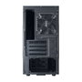 Cooler Master N200 Torre Mini USB 3.0 - Caja de PC Micro ATX / Mini-ITX, Negro, 1x USB 3.2 Gen 1, 4 Ranuras, Incluye 2 Ventiladores de 120 mm