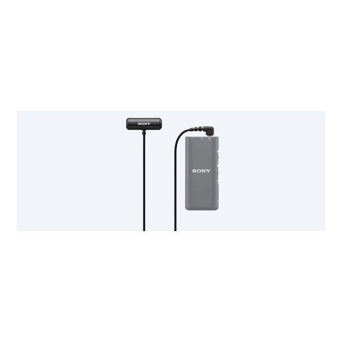 Sony ECM-LV1 Micrófono de Solapa Estéreo Negro