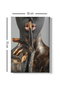 Wallity Lienzo Decorativo 83 (50 x 70 cm) - Pintura sobre Lienzo y Marco de Madera