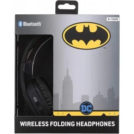 Auriculares Inalámbricos Infantiles OTL Batman Dark Knight/ con Micrófono/ Bluetooth/ Negros