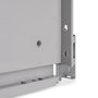 Emuca Cajón exterior Vertex con regulación 3D, 178mm de altura, 350mm de profundidad