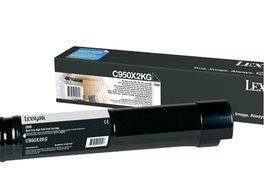 Lexmark C950X2KG Cartucho de tóner negro Extra Alto Rendimiento