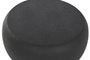 DKD Home Decor Mesita Auxiliar de Hierro Rugoso Negro