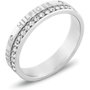 Tommy Hilfiger Anillo Plateado T.54 de Acero Inoxidable