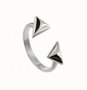 Breil TJ2577 Anillo de Acero Inoxidable para Mujer en Gris