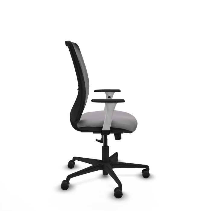 PIQUERAS Y CRESPO Silla de oficina Zulema con mecanismo Sincro Gris y Negro PIQUERAS Y CRESPO Silla de oficina Zulema con mecanismo Sincro Gris y Negro