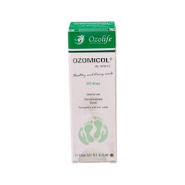 Ozolife Ozomicol Gotas Antifúngicas para Uñas 15ml, Tratamiento Hongos y Psoriasis Ungueal