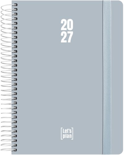 GRAFOPLAS Agenda Anual 2027 A5 Azul Claro GRAFOPLAS Agenda Anual 2027 A5 Azul Claro
