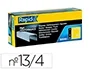 Rapid Grapas 13/4 Galvanizada Caja 5000 Unidades Acero Alto Rendimiento Corte Precisión Grapas Finas Alambre Delgado