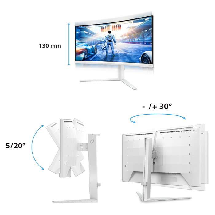 Philips 34M2C5601QA/00 Monitor Ultraancho 34'' QHD