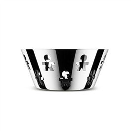 Alessi AKK04 Cesto Redondo Girotondo A/Inox 18/10 20,5cm para Pan