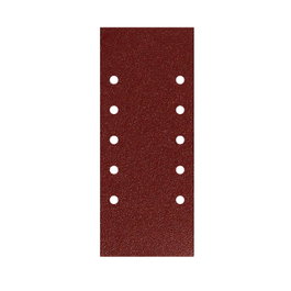 WOLFPACK LINEA PROFESIONAL Lija de Recambio con Velcro 115x280 mm Grano 120 (10 Piezas)