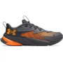 Zapatillas Deportivas Infantiles Under Armour Bgs Scramjet 7 Negro Naranja