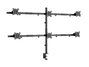 Equip Soporte para 6 Monitores 17''-32'' Articulado Negro