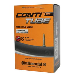 Continental MTB Light Cámara 27.5x1.75-2.50 ETRTO 47/62-584 Válvula Presta 42mm 145g