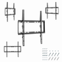 Gembird WM-55F-04 soporte para TV 32-55 pulg. Negro