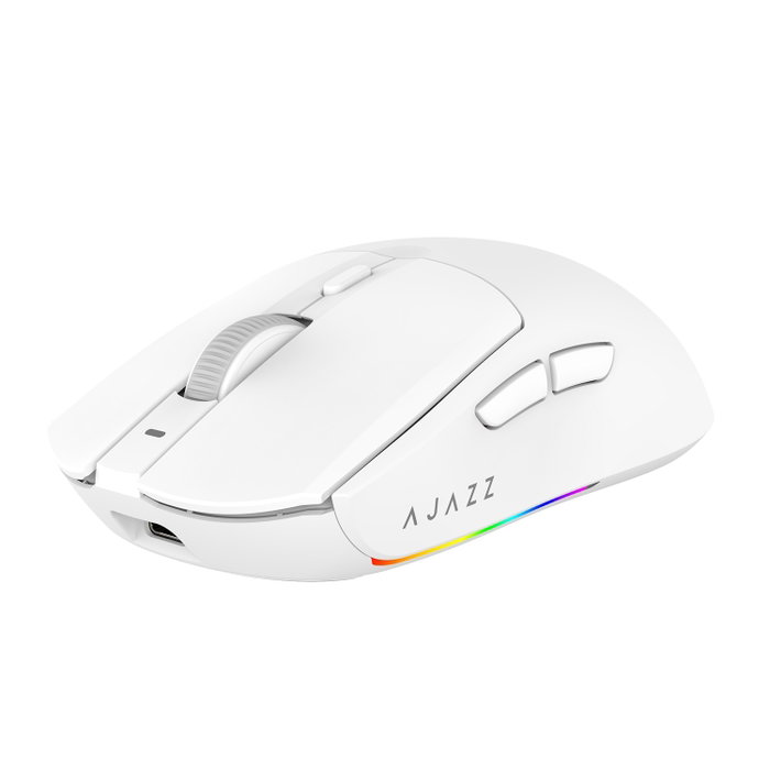 Ajazz AJ139 V2 MC 3311 Ratón Inalámbrico con Estación de Carga Blanco Ajazz AJ139 V2 MC 3311 Ratón Inalámbrico con Estación de Carga Blanco