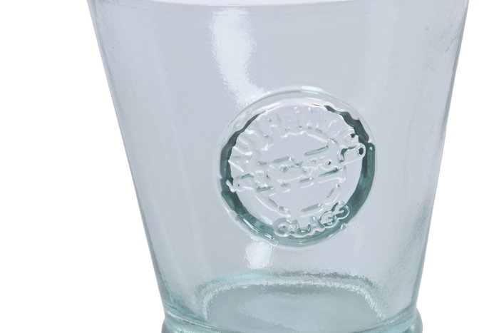 DKD Home Decor Set de 6 Vasos de Vidrio Reciclado Ecológicos 220ml DKD Home Decor Set de 6 Vasos de Vidrio Reciclado Ecológicos 220ml