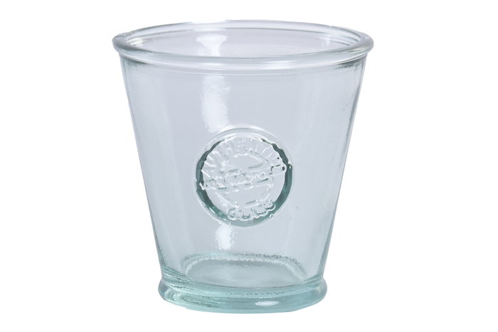 DKD Home Decor Set de 6 Vasos de Vidrio Reciclado Ecológicos 220ml DKD Home Decor Set de 6 Vasos de Vidrio Reciclado Ecológicos 220ml
